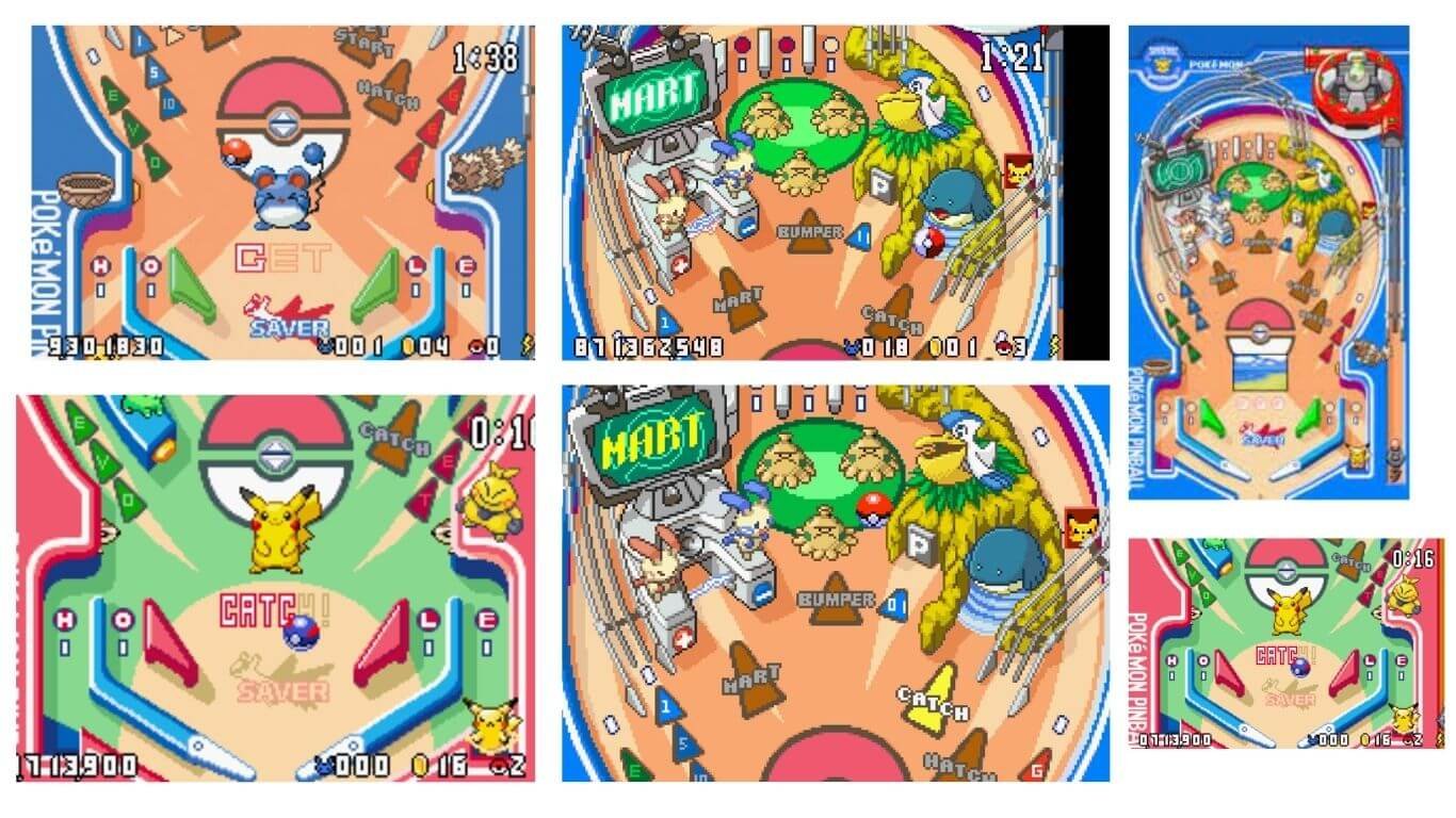 Pokemon Pinball Ruby and Sapphire ROM Pokemon Rom